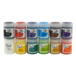 گواش 12 رنگ پارس