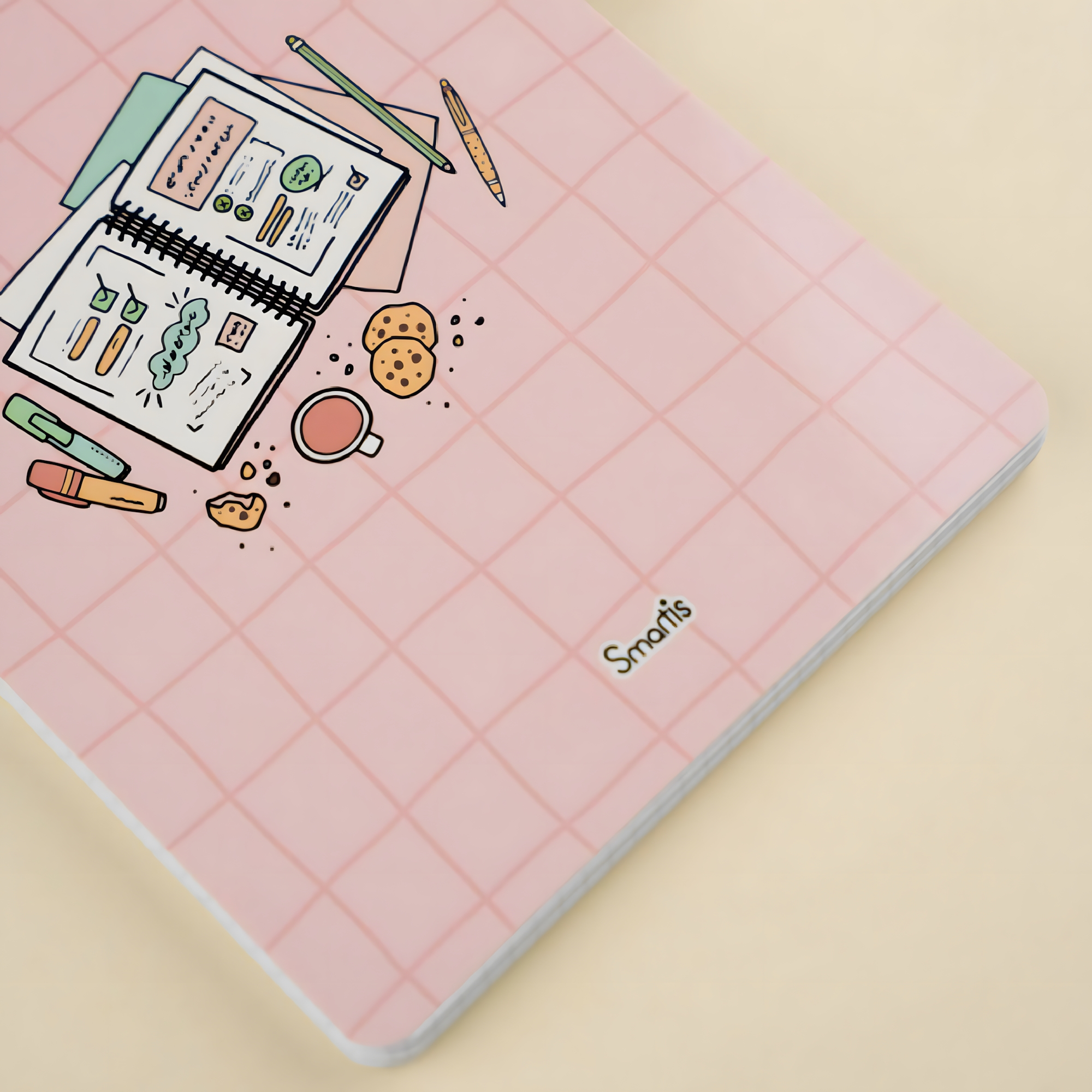 دفتر شطرنجی A5 اسمارتیز