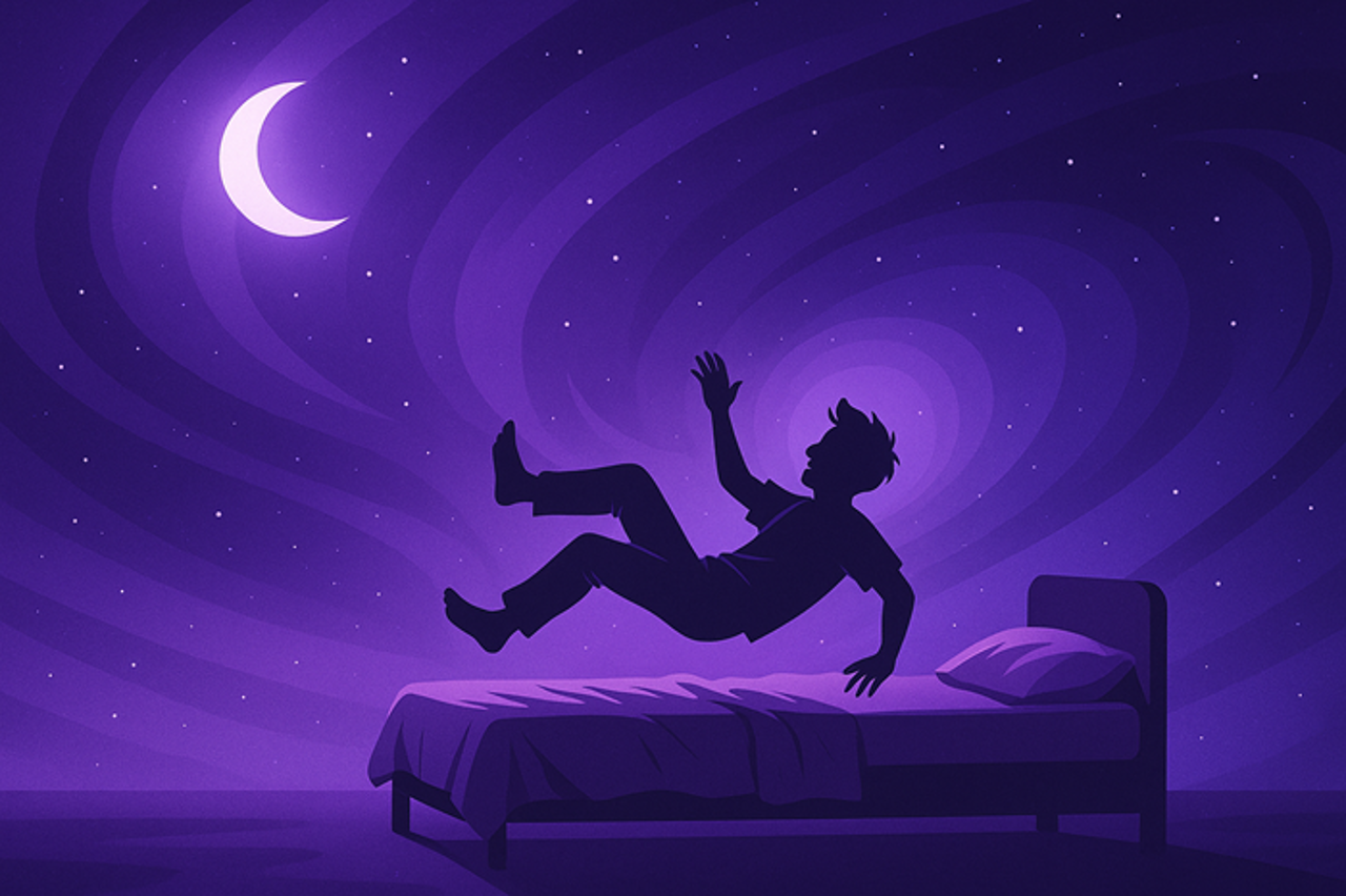 ⭐ چرا در خواب یهو می‌پریم؟ | راز Hypnic Jerk