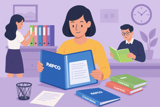 راهنمای جامع انتخاب کلیر بوک پاپکو برای مدرسه، دانشگاه و محل کار