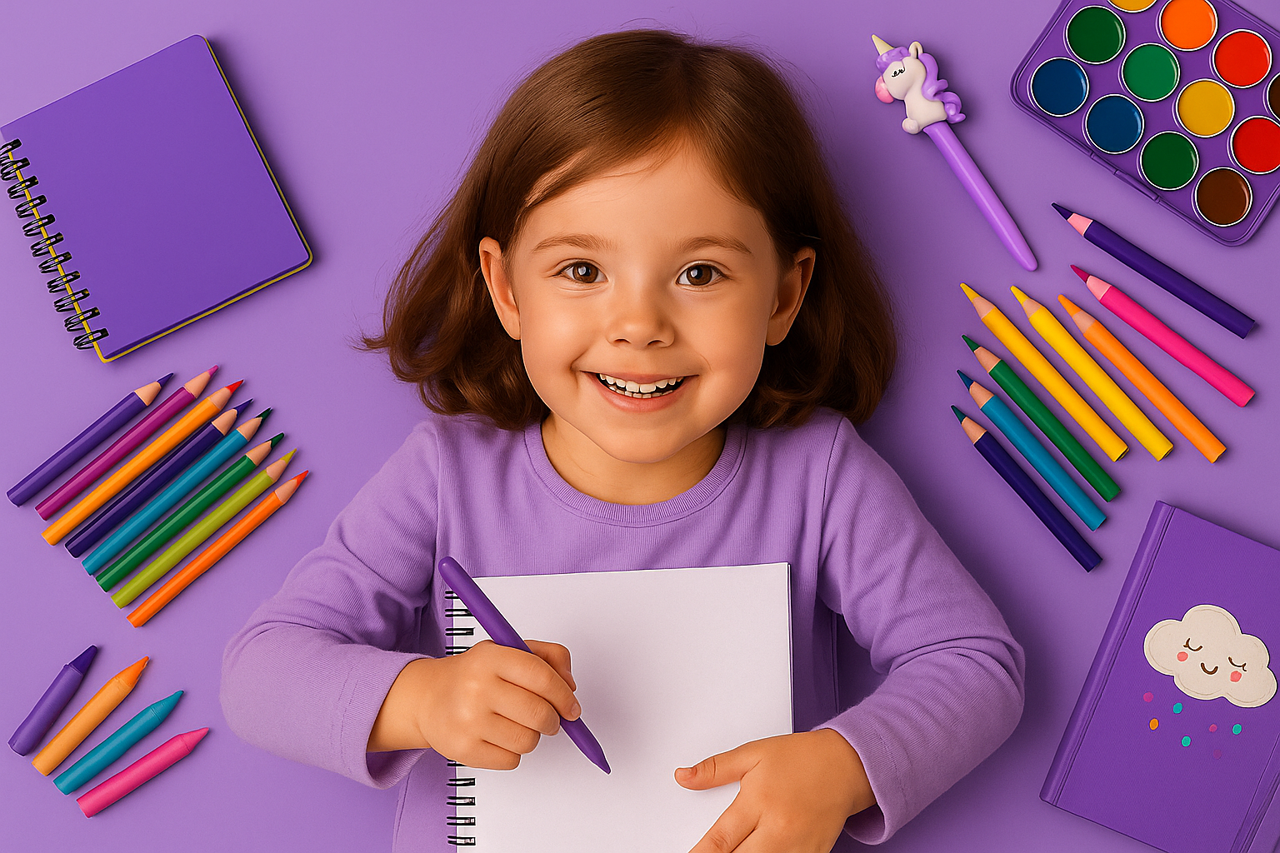 انتخاب ابزار مناسب نقاشی و رنگ‌آمیزی برای کودک (راهنمای کامل برای والدین و مربیان)