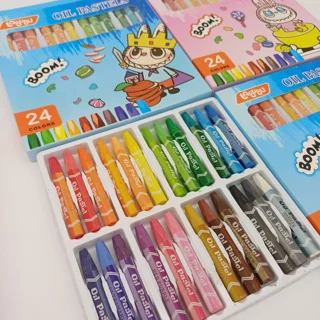 مداد شمعی ۲۴ رنگ لبوبو (Labobo)