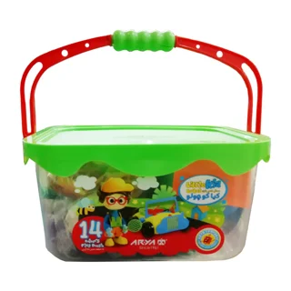 خمیر بازی مدل کیا بسته 14 عددی