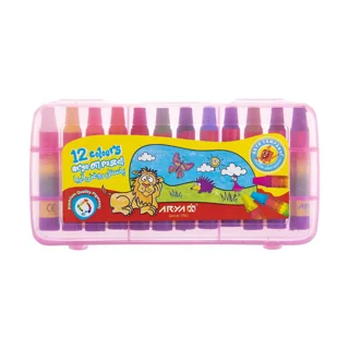 پاستل روغنی 12 رنگ آریا