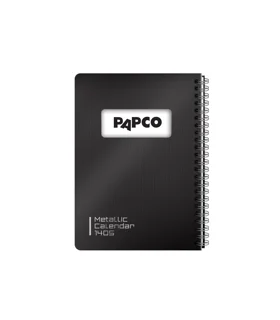 تقویم سررسید متالیک پاپکو 1405