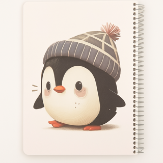 دفتر 100 برگ مدیر طرح پنگوئن سرمایی