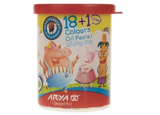 پاستل روغنی 1+18 رنگ آریا