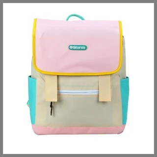 کوله پشتی مارش مالو صورتی استورم کد900102