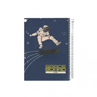 دفتر مجلد سیمی 80 برگ پاپکو کد  7178