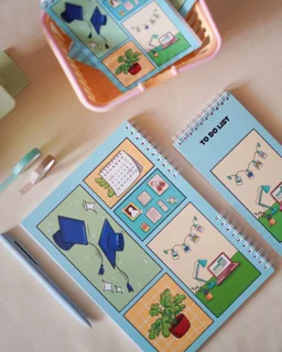 دفتر مشق اسمارتیز سری Back to School – طرح یونی دسک