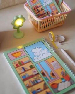 دفتر مشق اسمارتیز سری Back to School – طرح اسکای