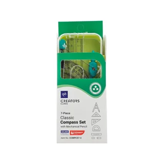 ست پرگار سی‌کلاس مدل کلاسیک مجموعه ۷ عددی | Creators Class