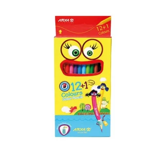 مداد رنگی 12+1 رنگ آریا