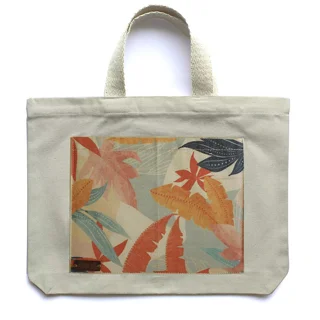 ساک دستی پارچه ای طرح برگ پاییزی